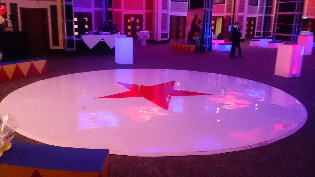 Circular Dance Floor Hire | Event and Party Furniture